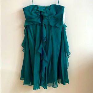 Badgley Mischka Strapless Dress